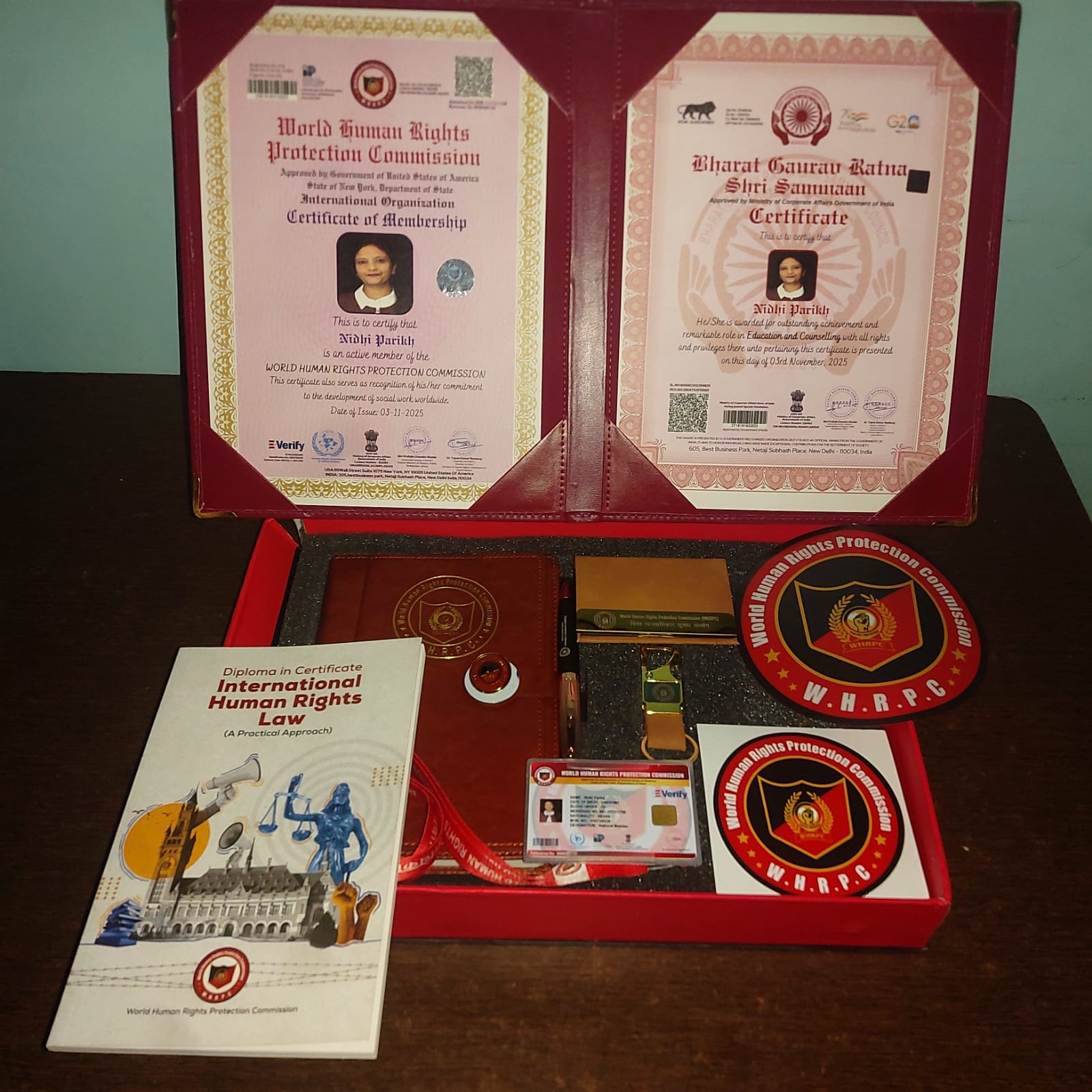 Bharat Gaurav awards collection